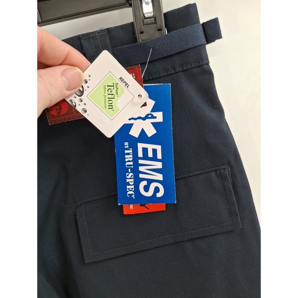 Tru Spec Medium Cargo Navy Blue Ems Pants NWT - Picture 3 of 9